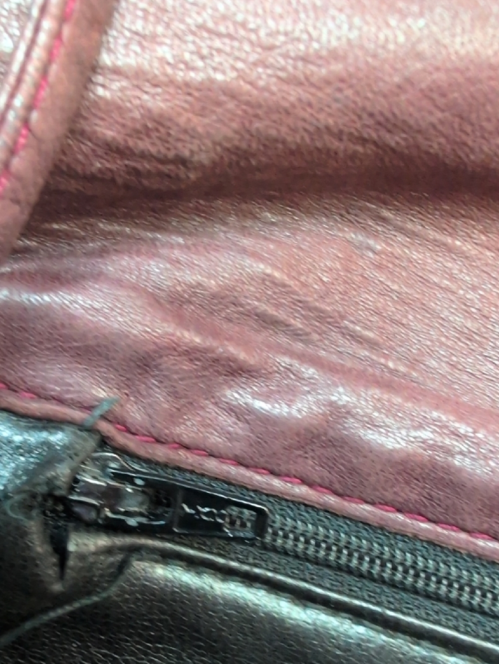 Woven Leather Crossbody Clutch in Deep Brown - Picture 7 of 7